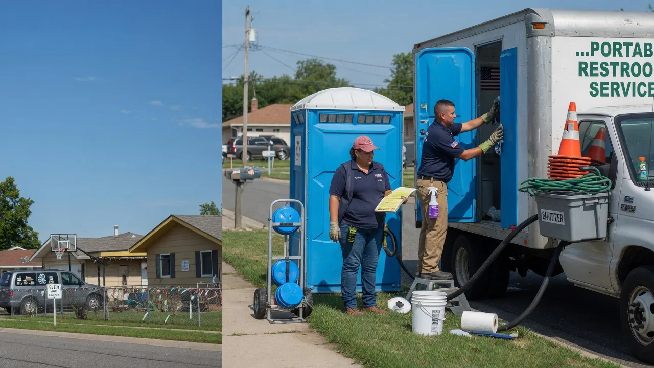 Portable Toilet Rental in Vienna, WV near me